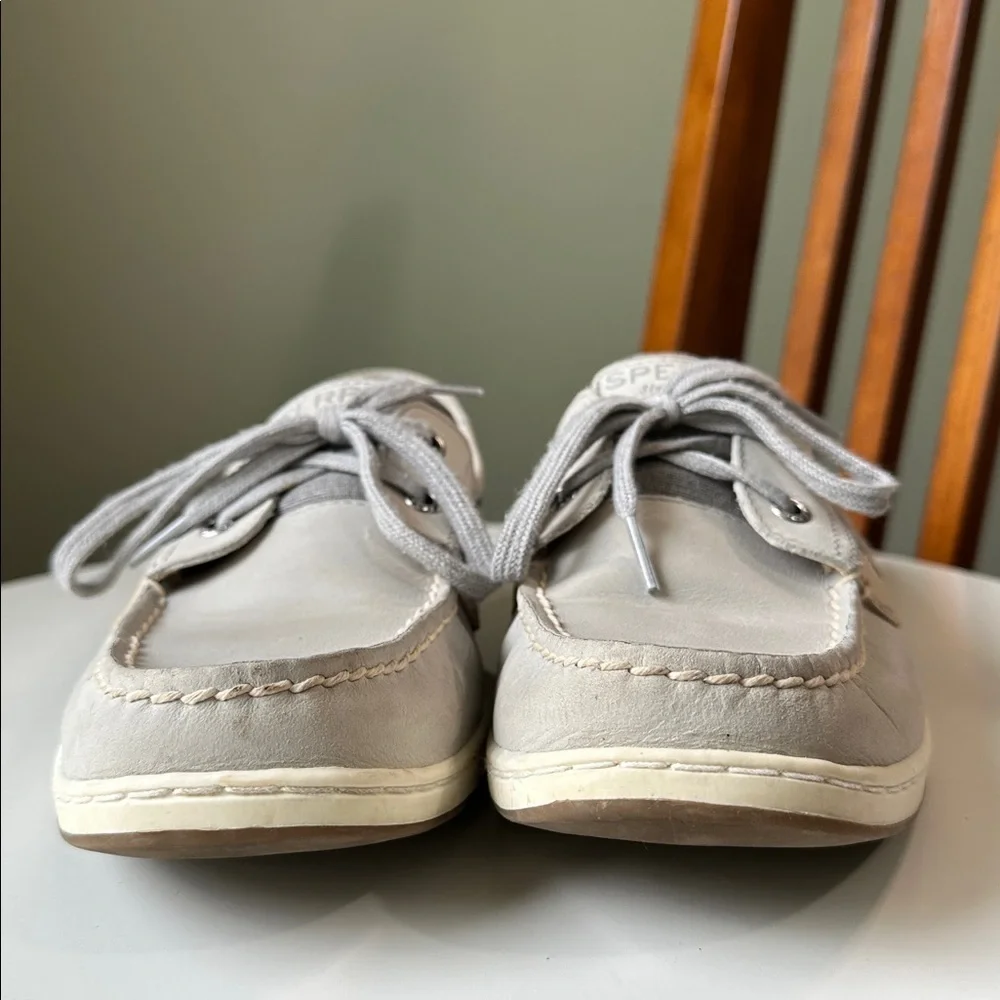 Sperry STS 83598 Women's Boat Shoe Leather size 10 Bluefish 2-Eye Boat Shoe